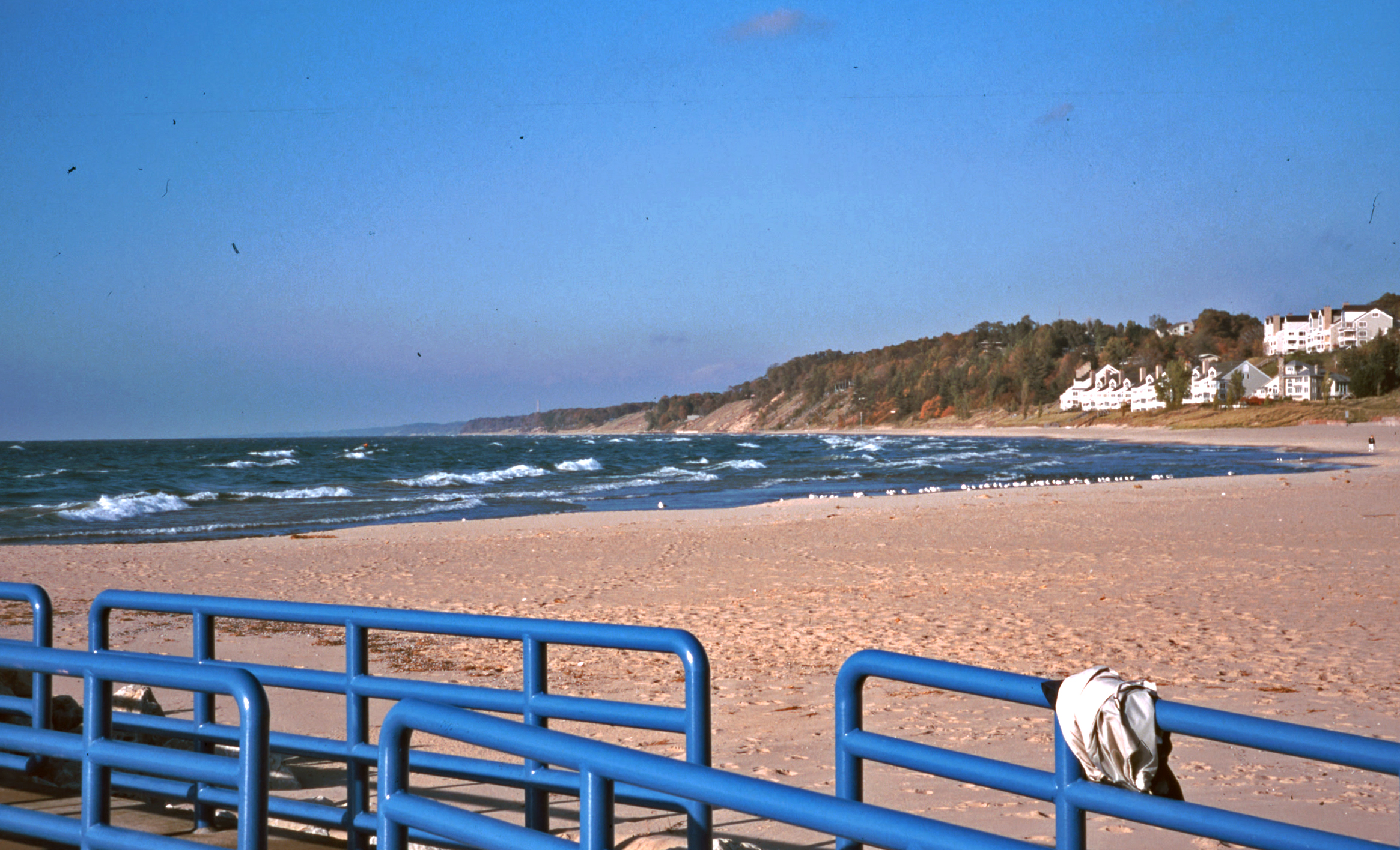 Lake Michigan shoreline at Holland State Park, West Michigan